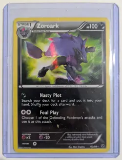 Pokemon Zoroark 102/99 Next Destinies Secret Rare Holo Stage 1 HP100 Card - Image 3