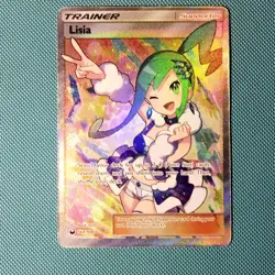 Pokemon TCG SM Celestial Storm Lisia 164/168 Ultra Rare Full Art Holo - Image 1