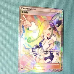 Pokemon TCG SM Celestial Storm Lisia 164/168 Ultra Rare Full Art Holo - Image 3