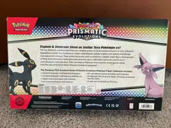 Pokemon Prismatic Evolutions Premium Figure Collection SEALED - Image 2