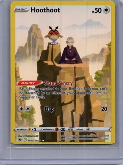 Pokemon TCG Hoothoot & Sage TG12/TG30 Ultra Rare Astral Radiance - NM/M - Image 1