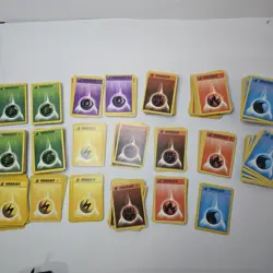 Pokemon Card Lot 600+ Energy Base Set & 2 & More Sets Vintage 1999 1996 - Image 1