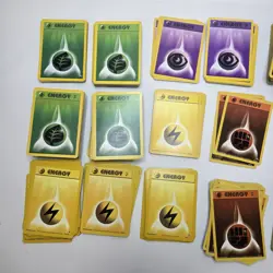 Pokemon Card Lot 600+ Energy Base Set & 2 & More Sets Vintage 1999 1996 - Image 2
