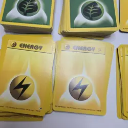 Pokemon Card Lot 600+ Energy Base Set & 2 & More Sets Vintage 1999 1996 - Image 5