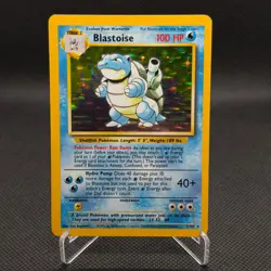 Blastoise 1999 Base Set #2 Rare Holo LP Pokemon - Image 1