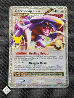 Garchomp C LV.X 145/147 - Celebrations Classic Collection Pokemon TCG NM - Image 1