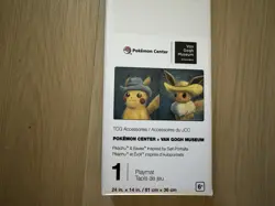 Pikachu & Eevee Self-Portraits Playmat Pokemon Center x Van Gogh Museum - Image 2