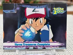 Pokemon the Movie 2000 #60 (Three Treasures Complete) Blue Logo LP - Image 1