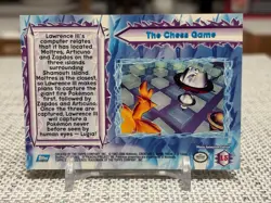 Pokemon the Movie 2000 #15 (The Chess Game) Blue Logo LP - Image 2