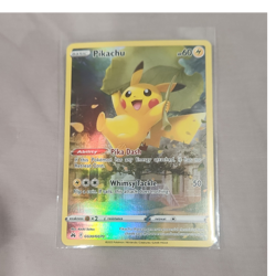 Pikachu Ultra Rare Full Art Holo GG30/GG70 Crown Zenith Galarian Gallery Pokemon - Image 1