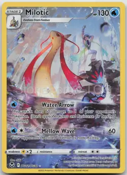 Milotic TG02/TG30 Holo Silver Tempest Trainer Gallery Pokemon NM/M - Image 1