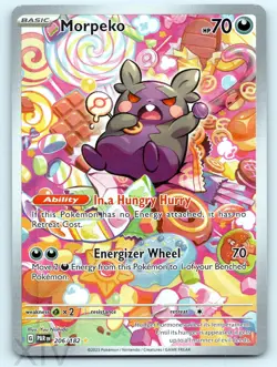 Morpeko 206/182 Pokemon Paradox Rift Illustration Rare - Image 1