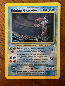 Pokemon Shining Gyarados 65/64 Neo Revelation Holo - Image 2