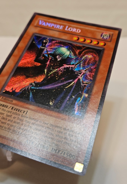 Vampire Lord DCR-000 Secret Rare 1st Edition Yugioh 1579 - Image 2