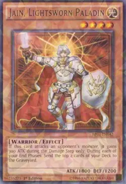 Jain, Lightsworn Paladin - BP03-EN042 - Shatterfoil - 1st Edition - Lightly Play - Image 1