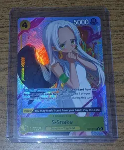 S-Snake OP13-114 *Alternate Art* FULL ART HOLO FOIL - One Piece - Image 1