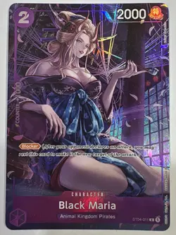 Black Maria ST04-011 (Promo) ONE PIECE Card Games Fest 23-24 Edition Card(ZC) - Image 1