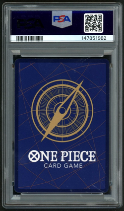 ONE PIECE MONKEY D. LUFFY 2024 OP08-TWO LEGENDS TREASURE RARE #109 PSA 10 - Image 2