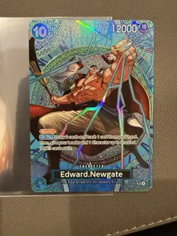 ONE PIECE OP-15 Adventure on KAMI's Island OP13-042 SP Edward Newgate English - Image 1