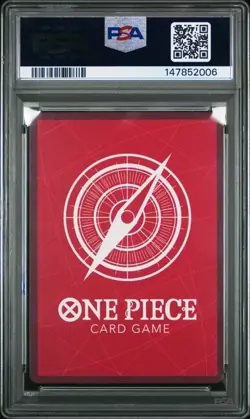 ONE PIECE NAMI 2023 OP03-PILLARS OF STRENGTH #040 ALTERNATE ART PSA 10 - Image 2