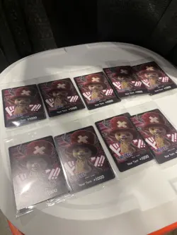 10X Bandai One Piece Netflix Don!! Promo Card Tony Tony Chopper SEALED English - Image 1