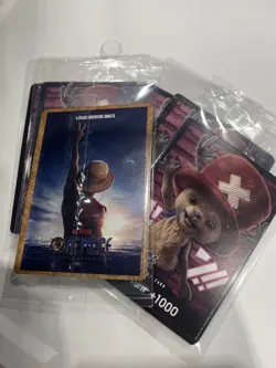 10X Bandai One Piece Netflix Don!! Promo Card Tony Tony Chopper SEALED English - Image 3