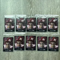 10X Bandai One Piece Netflix Don!! Promo Card Tony Tony Chopper SEALED English - Image 1