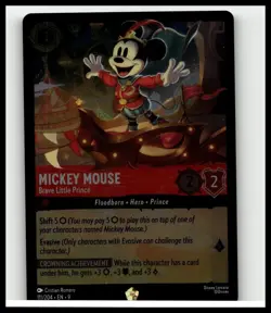 Disney Lorcana Mickey Mouse 111/204 Foil - Image 1