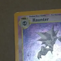Haunter 6/62 - Holo RARE - Fossil Set - VINTAGE WOTC Pokemon Card - MP/HP - Image 5