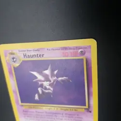 Haunter 21/62 - Non-Holo Rare - Fossil Set - Vintage WOTC Pokemon Card - LP/MP - Image 4