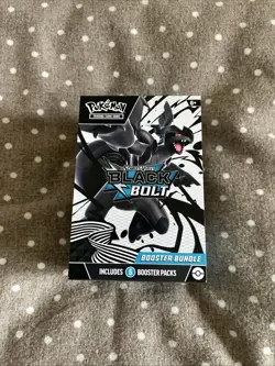 Pokemon TCG Scarlet Violet Black Bolt Booster Bundle x8 Opened - Image 1