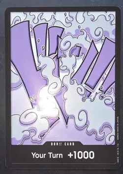 DON!! Card (Tin Pack Set Vol. 1 -Monkey.D.Luffy-) DON!! One Piece Promotion Holo - Image 1