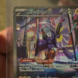 Pokemon TCG Miraidon EX Scarlet & Violet Base Set Card 244/198 - Image 2