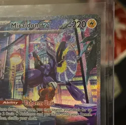 Pokemon TCG Miraidon EX Scarlet & Violet Base Set Card 244/198 - Image 3
