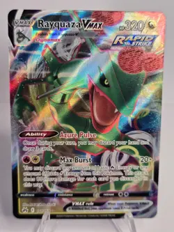2023 Rayquaza 101/159 Vmax Pokemon Card Crown Zenith Near Mint - Image 1