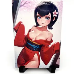 Hotel Transylvania Mavis Dracula Sexy Anime Waifu Girl Goddess Story Art Card - Image 1
