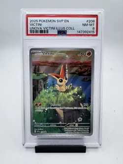Victini 208 Sv: Scarlet & Violet Promo Cards Holo [PSA 8] - Image 1