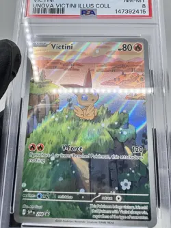 Victini 208 Sv: Scarlet & Violet Promo Cards Holo [PSA 8] - Image 4