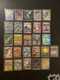 Pokemon 26 Card Lot Groudon, Machoke, Slowpoke, Lapras, Absol IR SIR AR SAR - Image 1