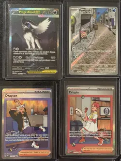 Pokemon 26 Card Lot Groudon, Machoke, Slowpoke, Lapras, Absol IR SIR AR SAR - Image 5