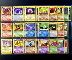 2000 Pokemon TEAM ROCKET Set COMPLETE Non Holo UNCOMMON COMMON Cards Lot WotC NM - Image 1