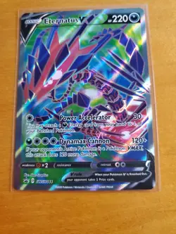 Eternatus V SWSH044 SWSH: Sword & Shield Promo Cards Holo - Image 1