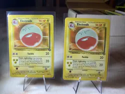 Pokemon TCG Electrode - Jungle Card Number 18/64 Non Holo Rare LP X2 - Image 1