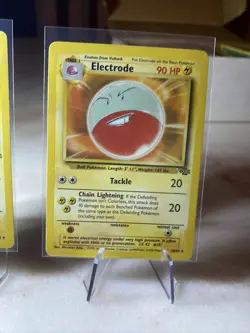 Pokemon TCG Electrode - Jungle Card Number 18/64 Non Holo Rare LP X2 - Image 3