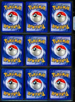 2000 Pokemon TEAM ROCKET Unlimited Edition COMPLETE Non Holo COMMON Card Set Lot - Image 5
