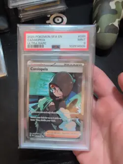 Pokemon TCG Cassiopeia Trainer Shrouded Fable Holo Ultra Rare Card 086/064 S&V - Image 1