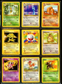 2000 Pokemon BASE SET 2 Edition COMPLETE Non Holo Cards Lot #21-130 Rare NM MINT - Image 2