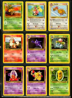2000 Pokemon BASE SET 2 Edition COMPLETE Non Holo Cards Lot #21-130 Rare NM MINT - Image 4