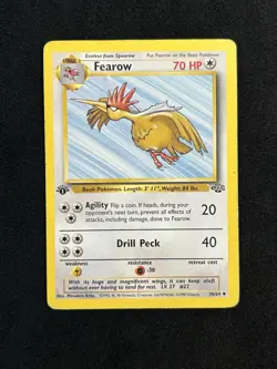 Fearow 36/64 Jungle 1st Edition Pokemon Card - Image 5