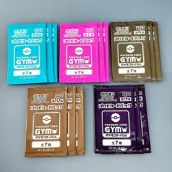 Scarlet & Violet GYM Promo Pack Vol.4,7,8,9,10, Pokemon Cards Sealed, 15packs - Image 2